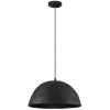 Černé závěsné světlo Nova Luce Talcum 42 cm