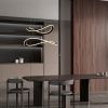 Černé kovové závěsné LED světlo Nova Luce Celestia 60 cm -fv-interier-25