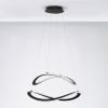 Černé kovové závěsné LED světlo Nova Luce Celestia 60 cm -fv-interier-25