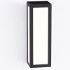 Černé kovové venkovní nástěnné LED světlo Nova Luce Astral 25,8 x 8,6 cm -fv-interier-25