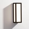Černé kovové venkovní nástěnné LED světlo Nova Luce Astral 25,8 x 8,6 cm -fv-interier-25