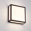 Černé kovové venkovní nástěnné LED světlo Nova Luce Astral 22 cm -fv-interier-25