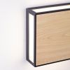 Černé kovové venkovní nástěnné LED světlo Nova Luce Astral II. 22 cm -fv-interier-25