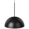 Černé kovové závěsné LED světlo Aluna 60 cm