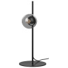 Černá kovová stolní lampa Orb