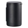 Černý kovový nástěnný odpadkový koš Rim 3,3 l