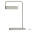Šedá kovová stolní lampa Scribe