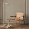 Krémově bílá kovová stojací lampa Scribe 133 cm -fv-interier-25