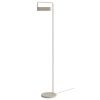 Krémově bílá kovová stojací lampa Scribe 133 cm