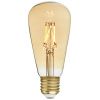 Zlatá stmívatelná LED žárovka Edison E27 2W
