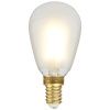 Bílá stmívatelná LED žárovka Teardrop E14 2W