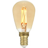 Zlatá stmívatelná LED žárovka Teardrop E14 2W