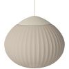 Pískově hnědé závěsné světlo Acorn 50 cm