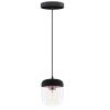 Černo-měděné skleněné závěsné stínidlo Acorn 14 cm -fv-interier-25