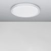 Bílé kovové stropní LED světlo Nova Luce Troy 56 cm