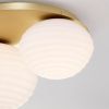Bílo-zlaté skleněné stropní světlo Nova Luce Allen 45 cm -fv-interier-25