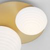 Bílo-zlaté skleněné stropní světlo Nova Luce Allen 45 cm -fv-interier-25