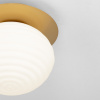 Bílo-zlaté skleněné nástěnné světlo Nova Luce Allen -fv-interier-25