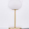 Bílo-zlatá skleněná stolní lampa Nova Luce Allen -fv-interier-25