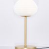 Bílo-zlatá skleněná stolní lampa Nova Luce Allen -fv-interier-25