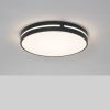 Černé kovové stropní LED světlo Nova Luce Wheel 45 cm -fv-interier-25