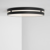 Černé kovové stropní LED světlo Nova Luce Wheel 45 cm -fv-interier-25