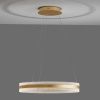 Zlaté kovové závěsné LED světlo Nova Luce Agos 60 cm -fv-interier-25