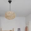 Světle hnědé závěsné stínidlo Eos z pravých husích per 75 cm -fv-interier-25