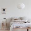 Světle hnědé závěsné stínidlo Eos z pravých husích per 75 cm -fv-interier-25