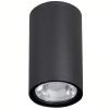 Černé kovové bodové venkovní LED světlo Nova Luce Ceci 11 x 5,5 cm