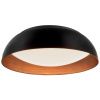 Černé kovové stropní LED světlo Nova Luce Landon 60 cm