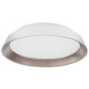 Bílé kovové stropní LED světlo Nova Luce Vela 45 cm