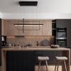Černé kovové závěsné LED světlo Nova Luce Clea 80 cm -fv-interier-25