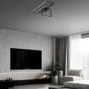 Černé kovové stropní LED světlo Nova Luce Clea 92 cm -fv-interier-25