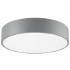 Šedé kovové stropní LED světlo Nova Luce Roda 40 cm