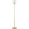 Skleněná stojací LED lampa Nova Luce Gi 162 cm