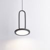 Černé závěsné LED světlo Nova Luce Gea 13 cm -fv-interier-25