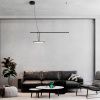 Černé závěsné LED světlo Nova Luce Gea 100 cm -fv-interier-25