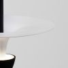 Černobílé kovové závěsné LED světlo Nova Luce Luet 26 cm -fv-interier-25
