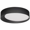 Černé kovové stropní LED světlo Nova Luce Oby 60 cm