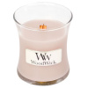 Malá vonná svíčka Woodwick, Vanilla & Sea Salt
