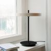 Bílo-černá kovová stolní LED lampa Asteria -fv-interier-25