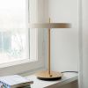 Bílo-zlatá kovová stolní LED lampa Asteria -fv-interier-25
