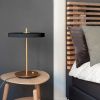 Černo-zlatá kovová stolní LED lampa Asteria -fv-interier-25