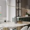 Černé kovové závěsné LED světlo Nova Luce Strita 101 cm -fv-interier-25