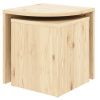 Set dvou dřevěných odkládacích stolků Karup Design Combine