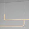 Zlaté kovové závěsné LED světlo Nova Luce Strita 150 cm -fv-interier-25