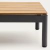 Dřevěný zahradní konferenční stolek Kave Home Sorells 91 x 52,4 cm s šedou podnoží -fv-interier-25