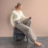Žluto-šedá dřevěná stolička Step It Up 48 cm -fv-interier-25