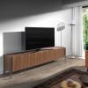Ořechový TV stolek Angel Cerdá No. 3240, 220 x 46 cm -fv-interier-25